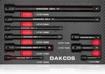 Dakcos 9 Pieces Impact Extension Bar Set 1/4" 3/8" 1/2" Drive Socket Extensions. Fixed Price $36.99.