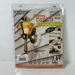 Arlington 8161-1 Vertical Siding Lamp Mounting Kit Flat Surface New. Fixed Price $18.00.