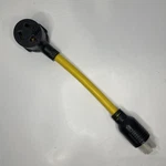 Onetak Nema L14-30p To 10-30r 240v 30 Amp 4 Prong Twist Lock Male Plug 3 Female. Fixed Price $24.99.