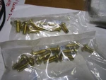 5/16"-18 X 3/4" Slotted Drive Round Head Brass Machine Screw Qty 20. Fixed Price $24.00.