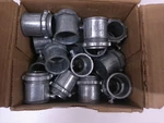 (lot Of 2) Bridgeport 232-dc2 Zinc Emt Connector (box 25). Fixed Price $20.00.