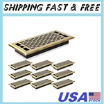 Tuanse 10 Pcs 4 X Inches Floor Register Heavy Duty Vent Covers Carbon. Fixed Price $181.99.