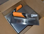 Box Of 6 Schluter Systems Ditra Square Notch Trowel - 11/64" X. Fixed Price $99.95.