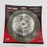 Craftsman Circular Saw Blade 5/8" Plywood Arbor 32147 110t Vintage Made In Usa. Fixed Price $13.99.