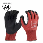 Milwaukee 48-22-8947b Cut 4 Nitrile Gloves 12 Pack Large Red/black Ansi A4. Fixed Price $144.47.