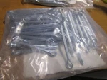 1/8" X 1-1/2" Zinc Finish Extended Prong Cotter Pin 100 Items. Fixed Price $12.00.