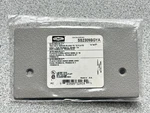 New Hubbell Ss2309bgya Scrubshield 2 Inch Blank Faceplate Gray. Fixed Price $14.99.