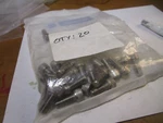 M8-1.25 X 20mm L 6mm Hex A2-70 Stainless Steel Socket Head Cap Screw Qty 20. Fixed Price $15.00.