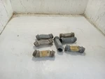 Lot Of 7 Halex 90401 Rigid Offset Nipple, 1/2" (h10c1). Fixed Price $25.00.