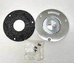 Hubbell Kellems Sa2525 Aluminum Round Box Cover Floor Type 1 Gang New. Fixed Price $37.50.