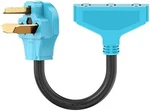Circlecord 3 Prong 30 Amp To 110v Dryer Distribution Adapter Cord, Nema 10-30p M. Fixed Price $30.99.