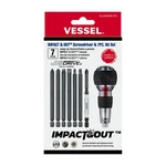 Vessel Manual Impact & Out Screwdriver W 7pc Bit Set 238hwb7pu Japan Jis. Fixed Price $35.91.