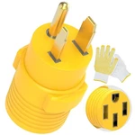 Nema 6-50p To 14-50r Charger Adapter Hilictokt 3 Prong 4 Dryer Adapt.... Fixed Price $19.40.