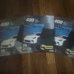 3 Packs 3m Auto 400-grit Sanding Paper Step 3- Blend 5 Per Pack. Fixed Price $20.00.