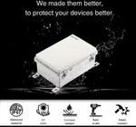Qilipsu Outdoor Wifi Enclosure, 8.6 X6.7 X4.3 Waterproof Junction Box. Fixed Price $21.00.
