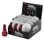 1/4" Nptf Colorfit Plugs M Style Red Milton 728mc (sold As Each). Fixed Price $5.28.