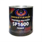 House Of Kolor Sp1600-g01 Sprayable Polyester Primer, 1 Gal Can, Gray, 1:1/2 Mix. Fixed Price $124.29.