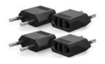 Unidapt European Travel Plug Adapter Type C - 4 Pack, Us To Europe Pin Conver.... Fixed Price $8.53.