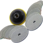 Diamond Polishing Pads Wet Dry 15 Pcs Set, 4 Inch For Granite Quartz Stone Co.... Fixed Price $93.32.