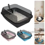 Pan Box Extra Large Open Cat Litter Tray High Sided Deep Jumbo Rim Loo Toilet Uk. Fixed Price $17.31.