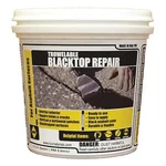 Sakrete 120038 Asphalt Repair Compound, Pail, Black, Trowelable Blacktop. Fixed Price $22.49.