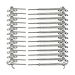 Cable Railing Hardware,stainless Steel Kit 30 Pairs,for 1/8 Cab.... Fixed Price $206.23.