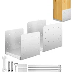 8"x 8" Post Base, 2pcs Stainless Steel Adjustable Anchor Bracket(internal 7. Fixed Price $130.07.