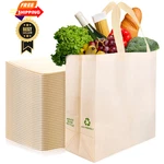 Simply Cool Reusable Grocery Bags Eco-friendly - 50 Pack Large Bags, Cream. Fixed Price $94.98.