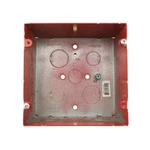 Thomas & Betts 5-square Fire Alarm Device Box, 2 Gang, Welded Steel, Red. Fixed Price $12.50.