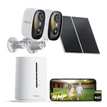 Cooau 4mp Security Cameras Wireless Outdoor Included 64gb Memory Card, No Sub.... Fixed Price $174.84.