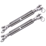 Aokoll 1/2 X 6.5 Inch Ss Jaw And Turnbuckles M12 Turnbuckle, 304.... Fixed Price $45.59.