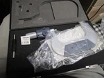 3" - 4" Range 0.00005"grad Carbide Friction Digital Outside Micrometer. Fixed Price $45.00.
