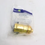 Leviton Shell Lamp Holder Aluminum Medium Base 6098-pg. Fixed Price $5.57.