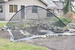 Easypro Pond Garden Cover Protective Net Tent Dome Netting 8' X10' Area. Fixed Price $140.24.