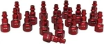 Milton 728mc-20 Colorfit Plugs, M-style Red, 1/4" Npt Female, 20ea. Fixed Price $30.68.
