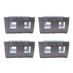 Tie Down 4 Pack Double Head Concrete Anchors Galvanized St. Fixed Price $27.71.