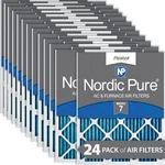 12x24x1 (11 1/2x23 1/2) Pleated Merv 7 Air Filters 24 Pack. Fixed Price $157.99.