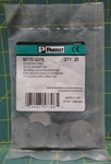 25pk. Panduit Mt1d-q316 1.00" Circular 316 Stainless Steel Metal Marker Flag. Fixed Price $45.69.