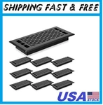 Tuanse 10 Pcs 4 X Inches Floor Register Heavy Duty Vent Covers Carbon. Fixed Price $164.99.