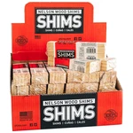 Nelson Wood Pine Shims 8" 12 Pack - Kiln Dried Case Of 36 (total 432 Shim. Fixed Price $110.99.