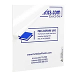 Premium 1/4 Clear Acrylic Plexiglass Sheet (6" X 6") 6". Fixed Price $15.89.
