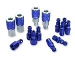 Colorconnex Coupler Plug Kit 14 Piece Automotive Type C 1/4 In. Npt Blue A72458c. Fixed Price $32.99.
