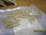 #8-32 X 1" Brass Slotted Flat Head Machine Screw Qty 50. Fixed Price $12.00.