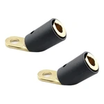 Weldingcity 2-pk Twist-lock Adapter Threaded Stud To Dinse 50mm Us Seller. Fixed Price $24.99.