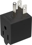 Pa-0170d 90 Degree Right Angled Usa Male-female Power Down Angle, Black. Fixed Price $15.91.