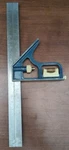 Vintage Stanley 46-222 Combination Square/ Made In Usa. Fixed Price $8.95.