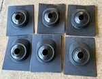 16 Lot Gibraltar Roof 3" 4" Adjustable Pipe Flashing Plastic Base Rubber Collar. Fixed Price $49.95.