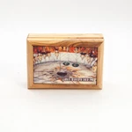 Olive Wood Fourteen Pointed Star Box (bethlehem). Fixed Price $40.00.
