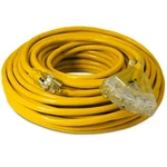 12 Gauge Heavy Duty Lighted Extension Cords 3-outlet Sjtw Indoor / Outdoor 3. Fixed Price $34.97.