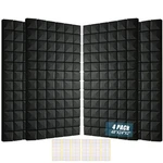 Acoustic Foam Panels 4 Pack 48"x24"x2" - High Density Soundproof Wall Pa.... Fixed Price $65.31.